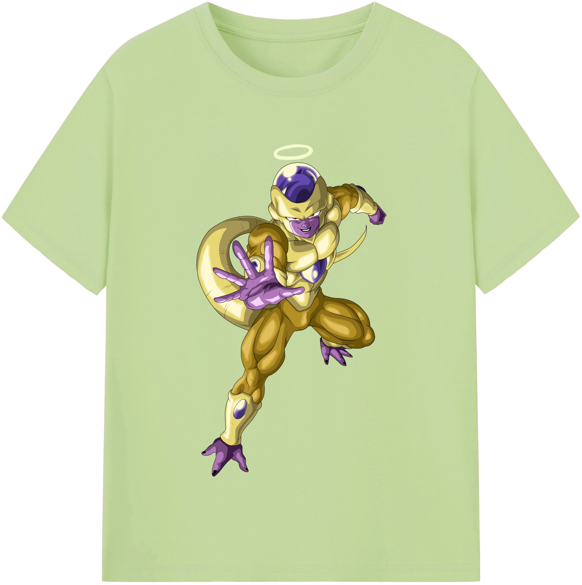 （画像用） ドラゴンボール フリーザ DRAGON BALL Frieza 綿100％半袖Tシャツ（フロントプリント）